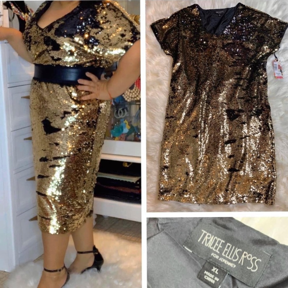 Beautiful dress with sequin